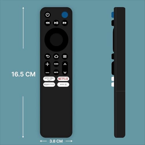 Image of ALERHA LED Smart TV Remote Control (Without Voice Function) Compatible Redmi Smart Fire Tv Remote with Netflix Prime Video Function for Redmi TV