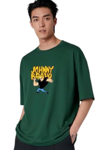 Image of Men's Cotton Oversized Fit Oversized Baggy Fit Drop Shoulder Cool and Stylish
