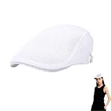 Facile à Nettoyer: Casquette homme plate, frais et durable, est confortable à porter et facile à entretenir, après l'avoir porté, il suffit d'utiliser de l'eau et du détergent pour le nettoyer, il peut également être placé dans une machine à laver, il n'est pas facile d'endommager la déformation, le séchage peut être réutilisé