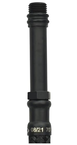 80 cm M10 x 3/8 cala BSP Negro Nailon Trenzado Manguera Flexible Grifo