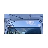 Kenworth T600, T660, T800 & W900 6 Inch Drop Windows Chop Top Set By Floridas Finest Custom Works, Made Of Stainless Steel, Mirror Finish. Sold As A Pair, Made In USA.