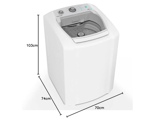 Lavadora de Roupas Automática COLORMAQ LCA15 15Kg Branca 127V #5