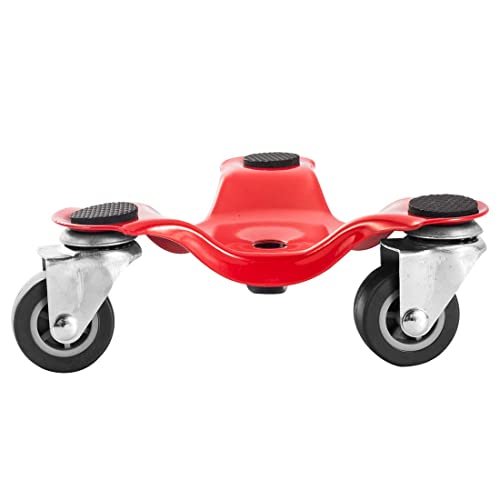 Generic Besnxin 6-Inch Steel Tri-Dolly, Furniture 3 Wheel Mover's Dolly For Moving Furniture & Appliances, 4 Pack, 200Lb Load Capacity #TOP2