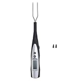 [Compagnon de cuisine polyvalent] Idéal pour la préparation de soupes au barbecue et même pour préparer du thé, cette fourchette thermomètre couvre un large éventail de besoins de cuisson.sa plage de mesure de 0 à 150 ℃ garantit une polyvalence pour diverses techniques de cuisson, vous aidant à réaliser des repas délicieux et sûrs sans effort.