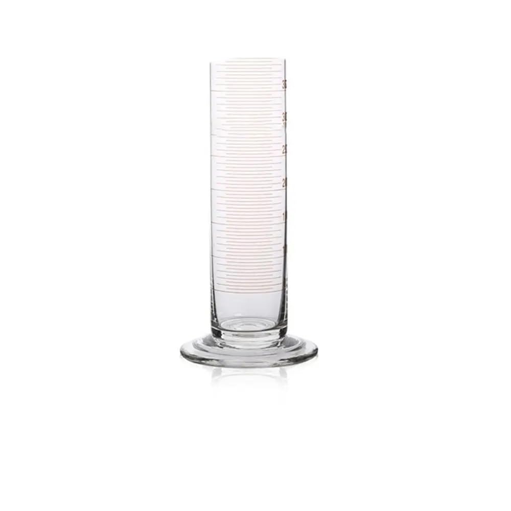 Szklany cylinder 500 ml z podziałką i dyszą wylewkową. Szkło laboratoryjne Sprzęt laboratoryjny