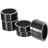Sumind 11 Pieces Bike Carbon Fiber Headset Spacer Bicycle 1-1/8 Inch 20 15 10 5 3 2 1 mm, 7 Size