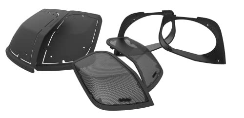 Hogtunes Retro LID-RM Saddlebag Lid Speaker Adaptors That Hold 6