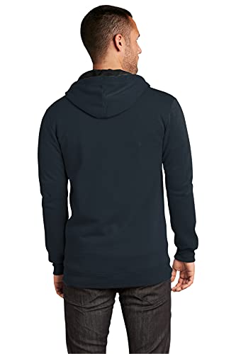 District Men's Young The Concert Fleece Full Zip Hoodie XL New Navy2