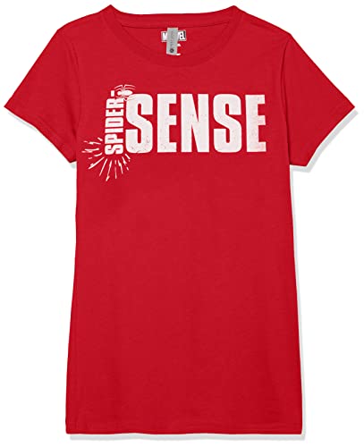 T-shirt Spider-Man Marvel rouge pour fille en taille M décontracté