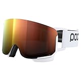 POC ポック ゴーグル NEXAL WF / Hydrogen White / Clarity Intense / Partly Sunny Orange / 40851 25-26モデル【返品交換不可商品】