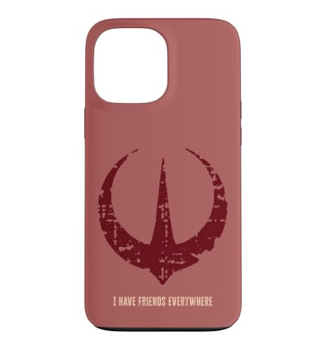 Star Wars Andor "I Have Friends Everywhere" Quote Rebel Logo Case for iPhone 13 Pro Max