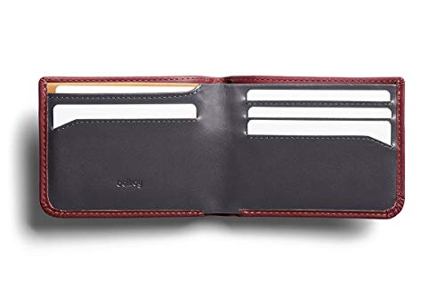 Image of Bellroy Hide & Seek Wallet (Slim Leather Bifold Design, RFID Protected, Holds 5-12 Cards, Coin Pouch, Flat Note Section, Hidden Pocket)