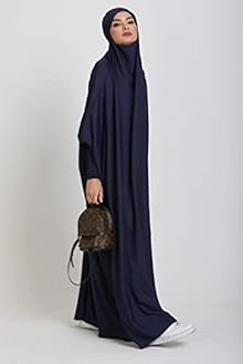 RLLJS Women Muslim Dress Ramadan One Piece Prayer Garment Hijab Hooded Abaya Dubai Full Cover Islam Robe African Turkey Caftan