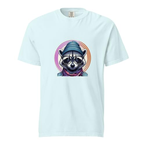T-shirt raton laveur éclipse solaire pour éviter les hauts basiques ennuyeux