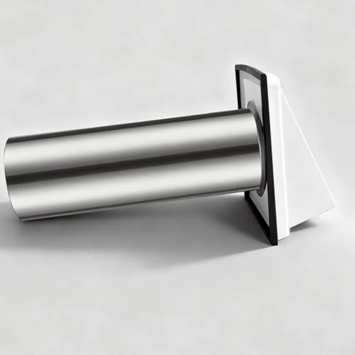 Cubierta de ventilación de acero inoxidable de 4 pulgadas con acabado premium 5