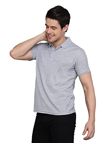 Image of INKKR Men's Regular Fit Polo Neck Half Sleeve Multicolor T-Shirts Combo