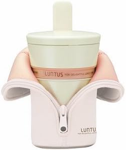 Lantus stainless thermal insulation lunch box HLB-500 (with bag) Pearl White 3129 (Japan import / The package and the manual are written in Japanese)