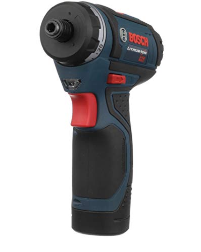 Bosch PS21-2A 12V Max 2-Speed Pocket Driver Kit with 2 Batteries, Charger and Case