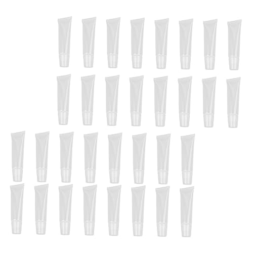minkissy 60 Piezas Tubo De Brillo De Labios Bálsamo Chica Pequeño Tinte Tubos Contenedor De Maquillaje Vacio Contenedor Cosmético