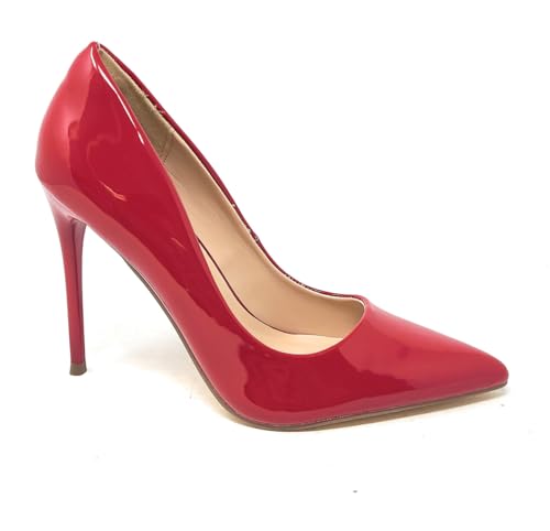 Liliana Women’s Vivienne-1 High Heel Dress Pump Pointed Closed Toe Shoe Classic Pump Heels2