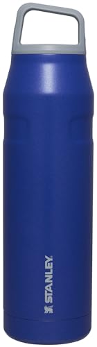 Image of Stanley IceFlow Cap and Carry Water Bottle | Wide Mouth Twist Lid | Lightweight & Leakproof for Travel & Sports | Insulated Stainless Steel | BPA-Free