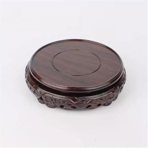 Soporte para macetas circular contra manchas de humedad en mesas de ébano interior 4