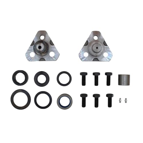 PV710105 King Pin Kit Fits Case 580SK s/n CAR/4253-, 590 s/n CAR/4253-