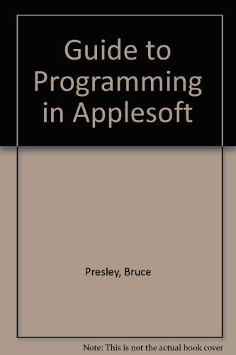 Guide to Programming in Applesoft: Buy Online at Best Price in Egypt ...