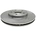 ACDelco 18A1707A Advantage Non-Coated Front Disc Brake Rotor