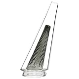 Glass Conical Components, Suitable for Peak/Pro DIY Crafts, Precision Geometric Art Supplies, Thick-Walled and Stained Glass Making (grey)