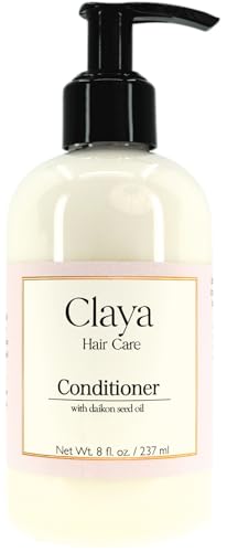 Claya Silicone-Free Conditioner with Daikon Seed Oil 8oz