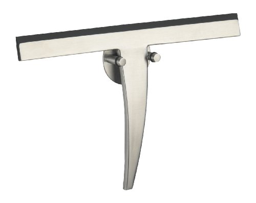 Preisvergleich Produktbild WENKO Badezimmerwischer Bosa Edelstahl, Duschabzieher