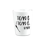 Ceramic Camping Forest Shot Glasses Toast Baby Marshmallow Stick Hobbies Bar...