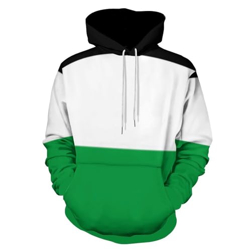 Sweat à capuche Homme drapeau palestinien résistant pour l'entraînement