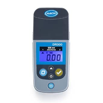 Hach DR300 Pocket Colorimeter with Carrying Case, 528 nm, LPV445.97.52110