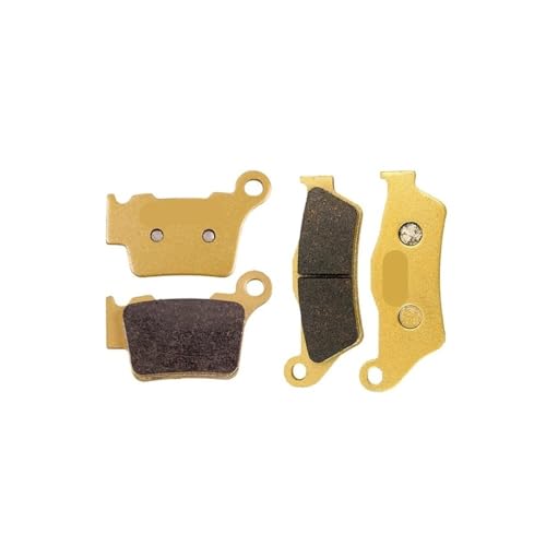 Plaquettes de frein avant et arrière pour KTM EXC 250 TPI de 2004 à 2019