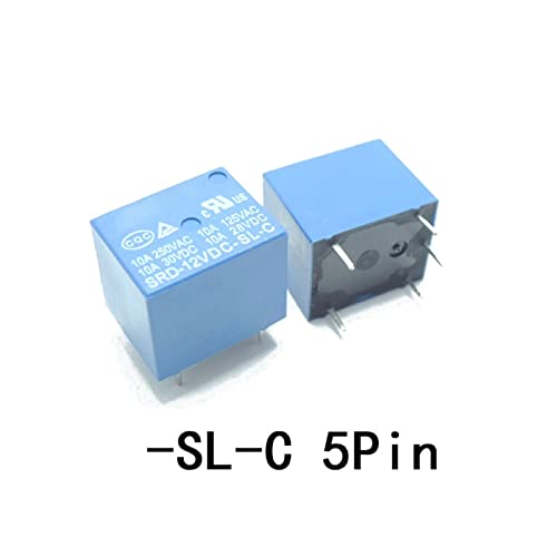 Relais de puissance SRD-24VDC-SL-C mini interrupteur 5 pins 10A - 3