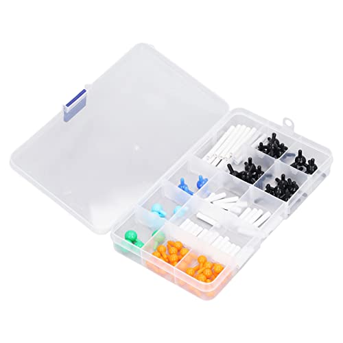 Kit de Modèle de Chimie, Modèles Moléculaires Leçons de Chimie Organique Inorganique Couleurs Vives Amusantes Facile à Démonter Salle de Classe Éducatif