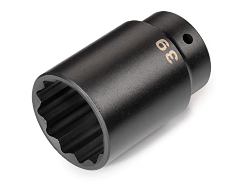 Image of TEKTON 1 /2 Inch Drive x 39 mm Deep 12-Point Impact Socket | SID23339