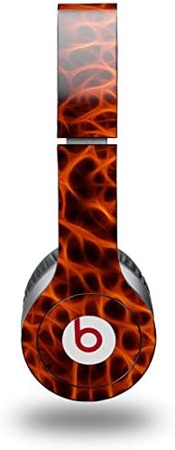 Skin Decal Wrap Works with Original Beats Solo HD Headphones Fractal Fur Cheetah Skin Only (Headphones NOT Included)