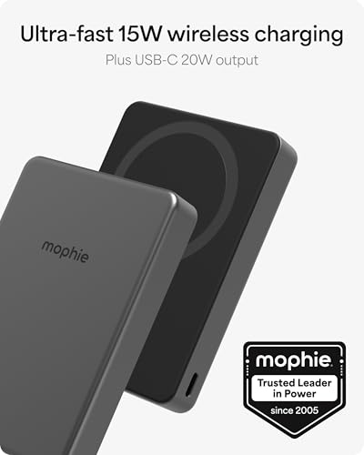 Mophie Powerstation Wireless Slim 10000mAh – MagSafe Power Bank, 30W USB-C — view 2