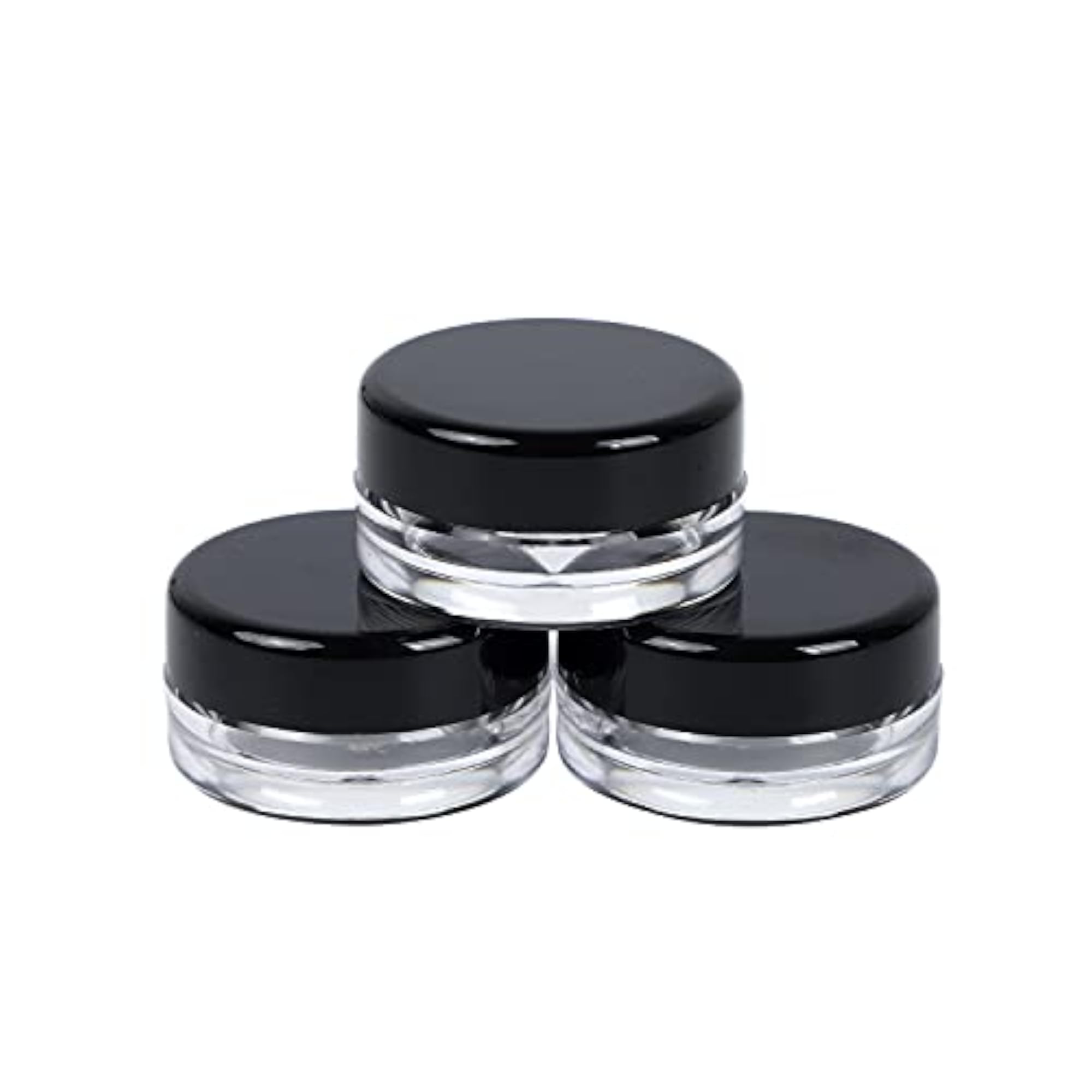 BPA Free Empty Container Black Color-15 Ml-Pack of 3