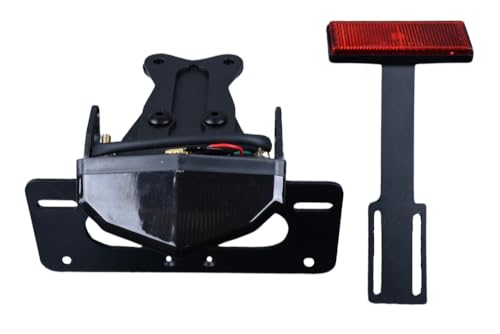 Support de plaque anti vibration KTM Duke 890 avec réflecteur discret - 6