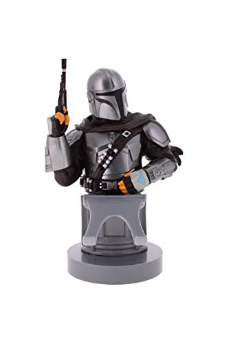 Cable Guys - Star Wars The Mandalorian Gaming Accessories Holder & Phone Holder for Most Controll...