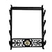 Support d'épée Support mural, Samouraï Swords Stand de présentation, rack de support d'arme à motif de samouraï pour le katana, Wakizashi, Tanto, Lightsaber, Couteaux, Wands- Dragon icon|| 4 Tier