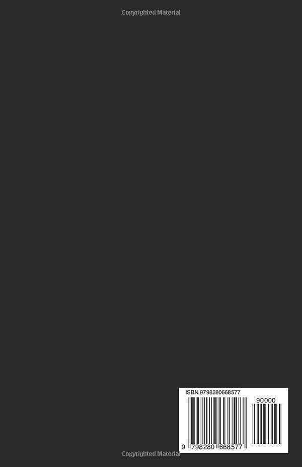 Back cover of the Samsung Galaxy A16 5G User Manual, showing a barcode with ISBN 979-8280668577 and 'Copyrighted Material'.