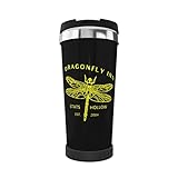 Dragonfly_Inn Coffee Mug Coffee Cup Double Insulated Stainless Steel Insulation Coffee Cup