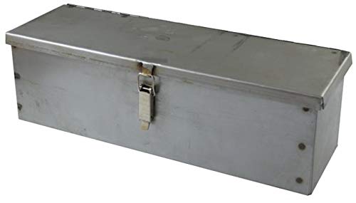 Coffre à Outils Acier Brut (non Peint) LEM Select - 300 X 90 X 175 Mm - Épaisseur 10/10 - Neuf