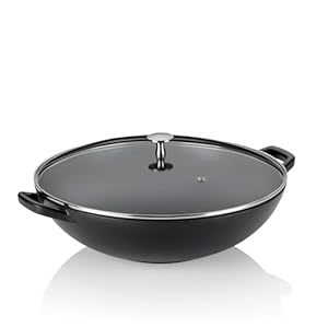 Kela Calido Wok Żeliwny 36 cm 4L