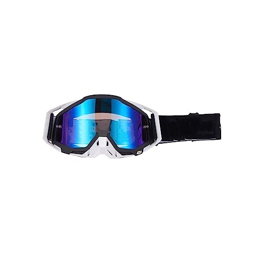 XKCMGSI Gafas Moto para ATV Esquí Deportes Al Aire Libre Vidrio Scooter Googles Máscara Ciclismo Motocicleta Gafas Gafas Motocross Gafas Casco MX Dirt Bike(1 UK)